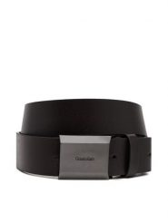 Calvin Klein Pasek Męski Adj Beveled Plaque Pb 35Mm K50K512835 Brązowy. Brązowe paski damskie Calvin Klein, bez wzorów, ze skóry. Za 179.99 zł.