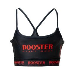 Biustonosz dla kobiet Booster Fight Gear Challenge V2. Czarne biustonosze BOOSTER FIGHT GEAR, bez wzorów. Za 260.50 zł.