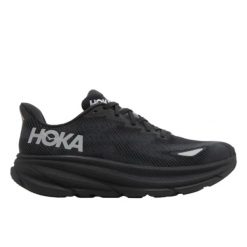 Hoka One One Clifton 9 Gore-Tex Black. Czarne obuwie sportowe damskie HOKA, bez wzorów, z gore-texu, wspinaczkowe. Za 1,011.94 zł.