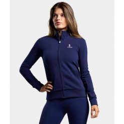 Damska Kurtka „Off Court” do Tenisa/Padel. Białe bluzy sportowe damskie NORDICDOTS, bez wzorów, z materiału, bez kaptura. Za 405.00 zł.