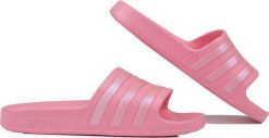 Adidas Klapki damskie adidas Adilette Aqua różowe IF6071 38. Czerwone klapki damskie Adidas, bez wzorów, sportowe, bez obcasa. Za 104.25 zł.