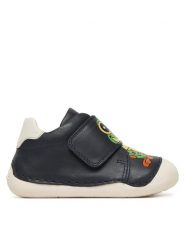 Geox Półbuty B Tutim Boy B3539C 00085 C4248 Granatowy. Niebieskie półbuty chłopięce Geox, bez wzorów, ze skóry, bez zapięcia. Za 219.99 zł.