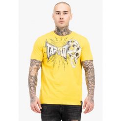 T-shirt o klasycznym kroju Tapout Blade. Czarne t-shirty męskie TAPOUT, bez wzorów, klasyczne, bez kołnierzyka. Za 136.00 zł.