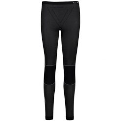 Damskie legginsy CMP. Czarne legginsy damskie CMP, s, bez wzorów, z materiału. Za 172.75 zł.