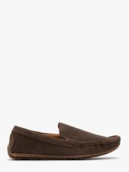 Brązowe mokasyny męskie. Brązowe mokasyny męskie Ryłko, ze skóry. W wyprzedaży za 229.99 zł.