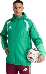 Kurtka męska Adidas Kurtka męska adidas Tiro 26 Competition All Weather zielona KB0136 2XL. Zielone kurtki męskie Adidas, m, bez wzorów, bez kaptura. Za 438.10 zł.