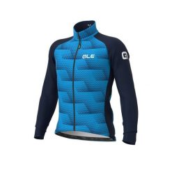 Kurtka rowerowa męska Alé Cycling Solid Sharp. Niebieskie kurtki sportowe męskie ALÉ CYCLING, m, bez wzorów, rowerowe. W wyprzedaży za 503.30 zł.