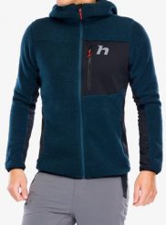 Kurtka polarowa męska Hannah Kodiak Hoody. Niebieskie kurtki męskie Hannah, na zimę, l, bez wzorów, z polaru, z kapturem. Za 515.20 zł.