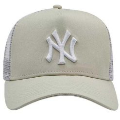 Męska Czapka Z Daszkiem 9Forty New York Yankees Trucker Cap. Brązowe czapki i kapelusze męskie New Era, bez wzorów, sportowe. Za 195.99 zł.