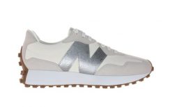 Buty klasyczne damskie New Balance 327 Lifestyle (W327240). Brązowe obuwie sportowe damskie New Balance, bez wzorów, z materiału. Za 551.90 zł.
