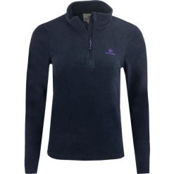 Bluza damska Athl DPT Virgin – granatowa, krótki zamek. Niebieskie bluzy damskie WOMEN'S HEALTH, s, bez wzorów, z polaru, bez kołnierzyka, bez ramiączek. Za 146.99 zł.