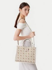 Guess Torebka HWCP96 54220 Beżowy. Brązowe torebki do ręki damskie Guess, z aplikacjami, z materiału, bez dodatków. Za 389.99 zł.