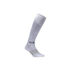 Getry piłkarskie F500. Białe legginsy sportowe męskie KIPSTA. Za 19.99 zł.