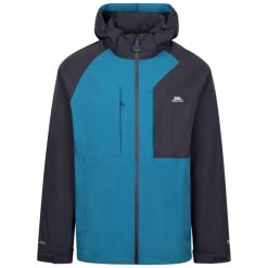 Trespass Fala - Męska kurtka outdoorowa Bondi Blue. Niebieskie kurtki męskie Trespass, m, bez wzorów, bez kaptura. Za 399.99 zł.