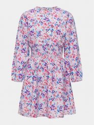 Kids ONLY Sukienka letnia Veneda 15316549 Kolorowy Regular Fit. Sukienki dla dziewczynek Kids Only, na lato, bez wzorów, z syntetyku, bez ramiączek. Za 99.99 zł.