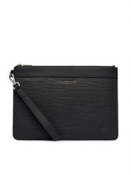 Tommy Hilfiger Saszetka Th Business Saffiano Pouch AM0AM14823 Czarny. Czarne saszetki męskie Tommy Hilfiger, ze skóry. Za 329.99 zł.