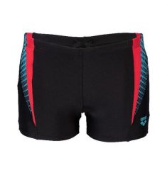 Kąpielówki męskie bokserki na basen treningowe Arena Men's Threefold. Czarne kąpielówki męskie Arena, m, bez wzorów, z elastanu, na fitness i siłownię. Za 46.99 zł.