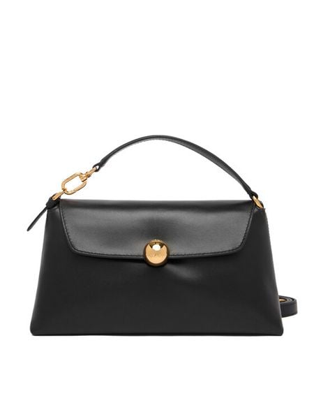 Furla Torebka Sfera Soft Mini WE00881 BX2269 CN O6000 Czarny. Czarne torebki do ręki damskie Furla, bez wzorów, ze skóry, bez dodatków. Za 1,039.00 zł.