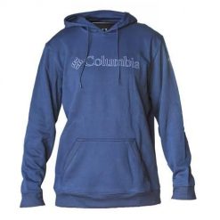 Bluza sportowa męska Columbia 1681664492. Niebieskie bluzy męskie Columbia, m, bez wzorów, z bawełny, z kapturem. Za 199.99 zł.