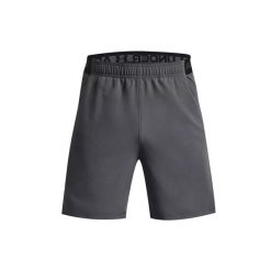 Szorty Under Armour Ua Vanish Woven 6In Dorosłych. Szare krótkie spodenki sportowe męskie Under Armour, s, bez wzorów, z materiału, na fitness i siłownię. Za 199.80 zł.