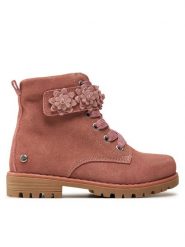 Mayoral Trapery 44477 Różowy. Czerwone buty zimowe dziewczęce Mayoral, bez wzorów, ze skóry, bez zapięcia. Za 239.99 zł.