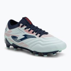 Buty piłkarskie męskie Joma Powerful FG royal/navy. Niebieskie buty sportowe męskie Joma, bez zapięcia, do piłki nożnej. Za 189.99 zł.