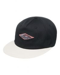 Czapka Snapback dla Mężczyzn QS FRASSNASSA Czarny. Czarne czapki i kapelusze męskie Quiksilver, bez wzorów, z bawełny. Za 143.65 zł.