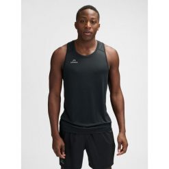 Tank top Newline Beat. Czarne t-shirty męskie Newline, bez wzorów, sportowe, bez kołnierzyka. Za 130.50 zł.