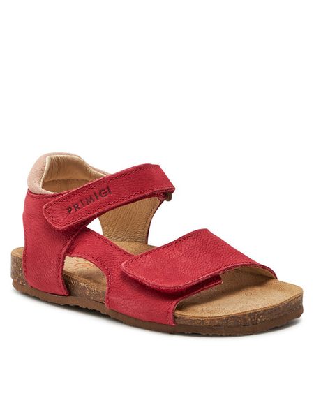 Primigi Sandały 5939622 S Czerwony. Czerwone sandały chłopięce Primigi, ze skóry, bez zapięcia. Za 269.99 zł.