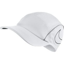 Nike Czapka męska Aerobill Running Cap biała (848377 100). Czapki i kapelusze męskie marki Nike. Za 93.09 zł.
