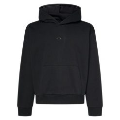 Bluza z kapturem Oakley Metal Rise. Czarne bluzy męskie Oakley, m, bez wzorów, z kapturem. Za 382.50 zł.