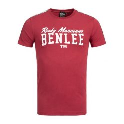 T-shirt o wąskim kroju Benlee Kingsport. Czerwone koszulki sportowe męskie BENLEE, m, bez wzorów, bez kołnierzyka, bez ramiączek. Za 152.50 zł.