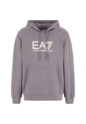 Bluza męska EA7 Emporio Armani Train Visibility. Fioletowe bluzy męskie EA7, m, bez wzorów, z bawełny, bez kaptura. Za 379.99 zł.