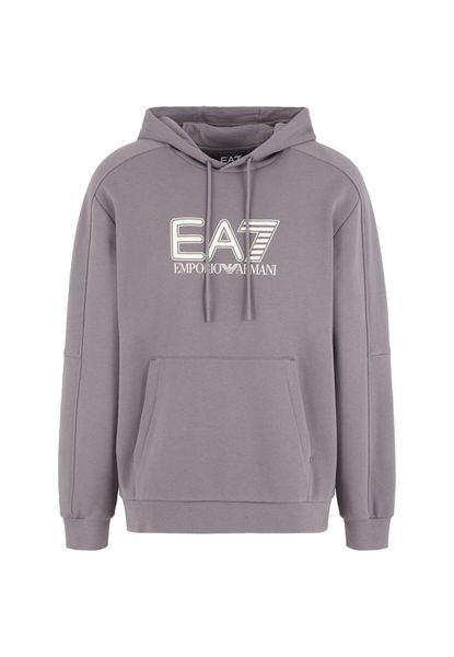 Bluza męska EA7 Emporio Armani Train Visibility. Fioletowe bluzy męskie EA7, m, bez wzorów, z bawełny, bez kaptura. Za 379.99 zł.