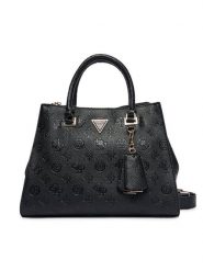 Guess Torebka Cresidia II HWPD98 88070 Czarny. Czarne torebki do ręki damskie Guess, z aplikacjami, ze skóry, bez dodatków. Za 519.99 zł.