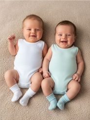 Bawełniane body na ramiączkach 2 pack - biały. Białe body niemowlęce Sinsay, bez wzorów, z bawełny, bez ramiączek. Za 15.99 zł.