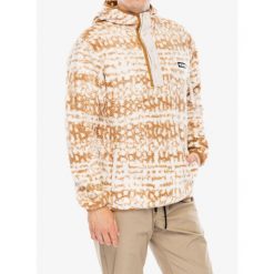 Bluza z kapturem męska Columbia Helvetia II Printed Hoodie. Brązowe bluzy męskie Columbia, m, bez wzorów, z kapturem, trekkingowe. Za 214.99 zł.