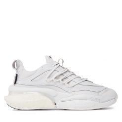 Sneakersy adidas Originals. Białe trampki i tenisówki chłopięce adidas Originals, bez wzorów, bez zapięcia. Za 129.99 zł.