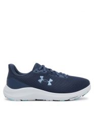 Under Armour Buty do biegania Ua W Charged Pursuit 4 3028261 Granatowy. Niebieskie obuwie sportowe damskie Under Armour, bez wzorów, z materiału, do biegania. Za 219.99 zł.