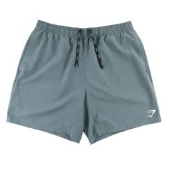 Second life - Gymshark krótki spodenki męskie do biegania - Jak nowy. Szare krótkie spodenki sportowe męskie GYMSHARK, l, bez wzorów, z materiału, do biegania. Za 85.16 zł.