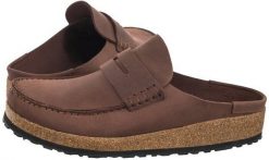 Birkenstock Naples Leoi 1025033 Brązowe 44. Brązowe klapki męskie Birkenstock. Za 578.76 zł.