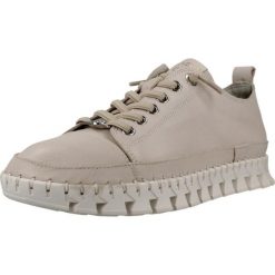 Buty CARMELA 163105C Beżowy. Brązowe obuwie sportowe damskie Carmela, bez wzorów, ze skóry, trekkingowe. Za 354.99 zł.