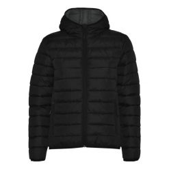 Womens/Ladies Norway Slim Padded Jacket. Czarne kurtki sportowe damskie ROLY, bez wzorów, z puchu, bez kaptura, trekkingowe. Za 152.99 zł.