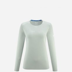 Koszulka damska z długim rękawem Millet Intense Ts Ls W Active Fit. Zielone koszulki sportowe damskie Millet, s, bez wzorów, sportowe, bez kołnierzyka. Za 340.00 zł.