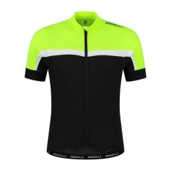 Koszulka rowerowa męska Rogelli Course. Czarne buty sportowe męskie Rogelli, bez zapięcia, rowerowe. Za 199.99 zł.