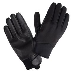 Rękawiczki męskie skórzane Magnum Avio - czarne, Rozmiar XL. Czarne rękawiczki męskie MAGNUM, bez wzorów, z elastanu, eleganckie. Za 64.99 zł.