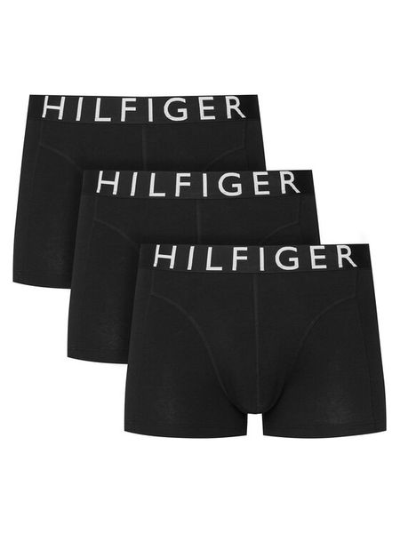 Tommy Hilfiger Komplet bokserek UM0UM03464 Czarny. Czarne bokserki męskie Tommy Hilfiger, m, bez wzorów, z bawełny. Za 129.99 zł.