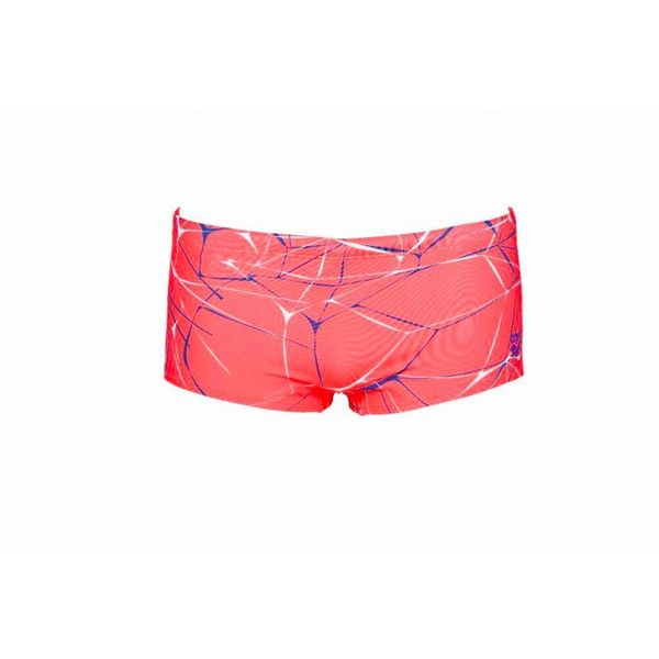 Kąpielówki męskie na basen Arena Water Low Waist Short. Czerwone kąpielówki męskie Arena, m, bez wzorów, do pływania. Za 99.99 zł.