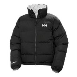 Damska kurtka puchowa Helly Hansen YU 23. Czarne kurtki damskie Helly Hansen, bez wzorów, z puchu, bez kaptura. W wyprzedaży za 652.80 zł.
