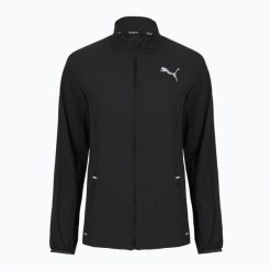 Kurtka damska Puma Run Elite Ultraweave. Czarne kurtki damskie Puma, xs, bez wzorów, z materiału, bez kaptura. Za 249.99 zł.